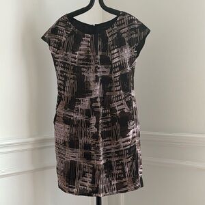 Lounie by Lounie Japanese Brand Sz 36 / S  Sheath Dress Side Pockets B16